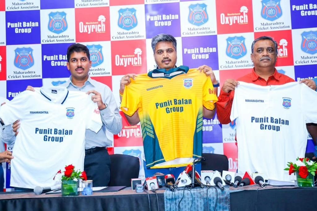 Punit Balan Group and Manikchand Oxyrich bolster MCA with ₹25 crore to boost cricket development in Maharashtra