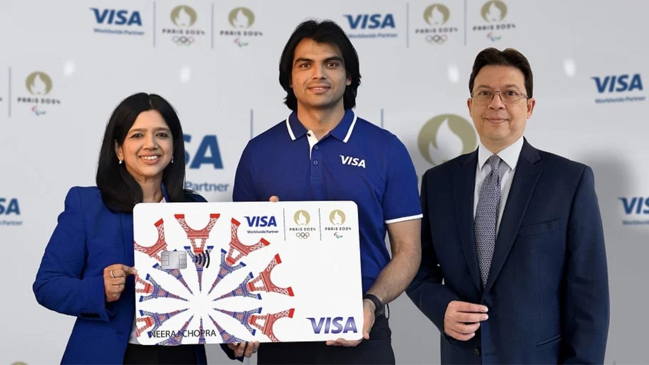 Neeraj Chopra Joins Team Visa as Brand Ambassador Ahead of Paris 2024 Olympics