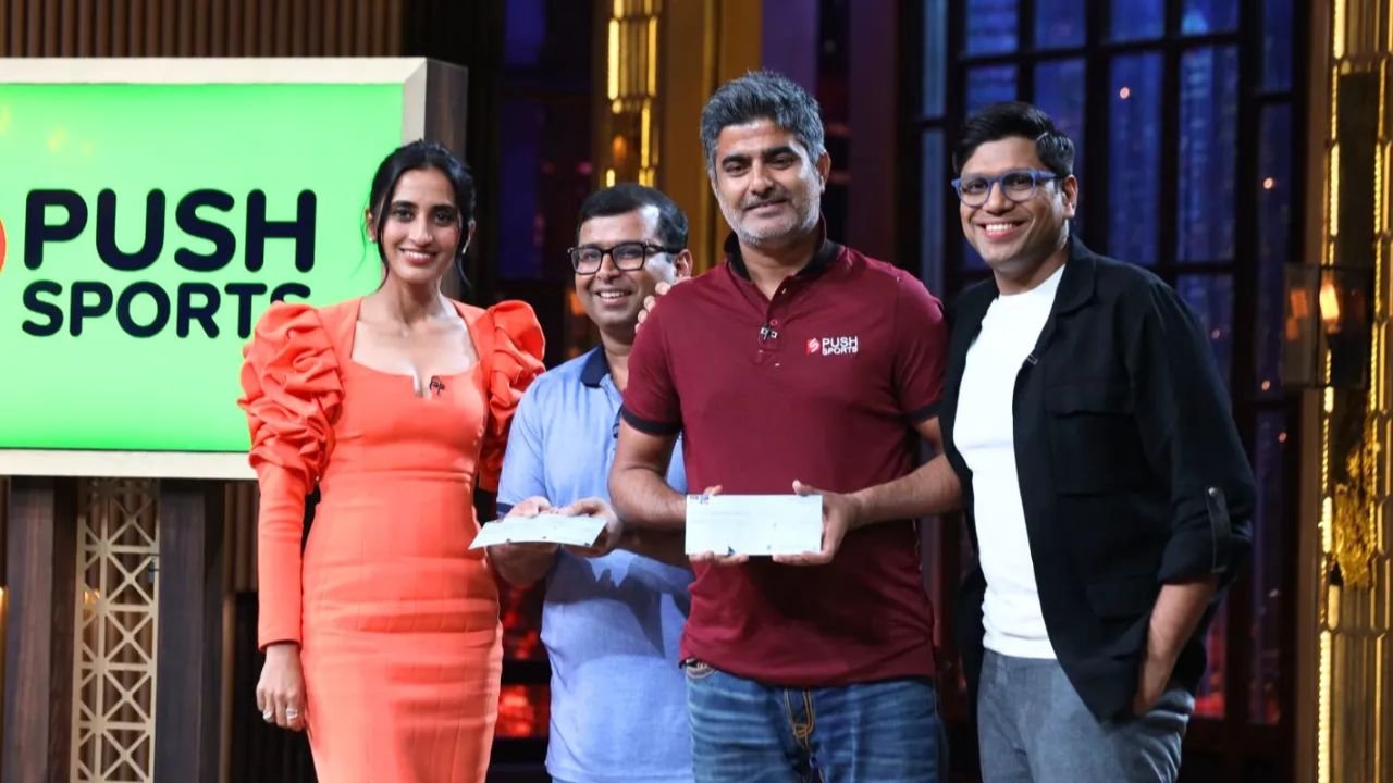 Push Sports Secures Investment Deal on Shark Tank India, Aims to Revolutionize Grassroots Sports Education