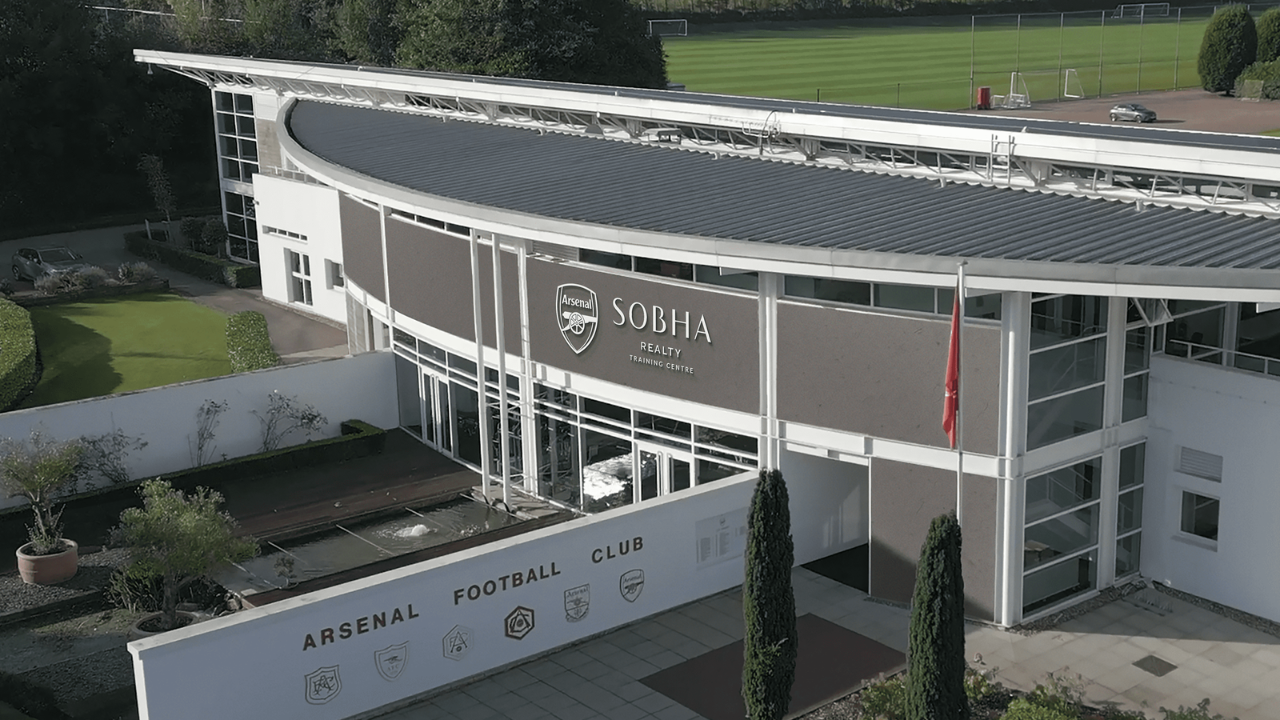 Arsenal’s London Colney Training Ground Renamed Sobha Realty Training Centre in Multi-Million Pound Deal