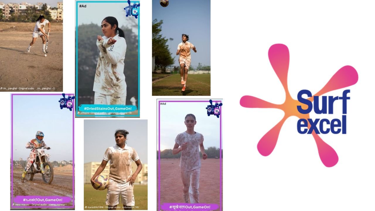 Surf Excel’s Instagram Reel Ads Celebrate Indian Female Athletes Across Diverse Sports