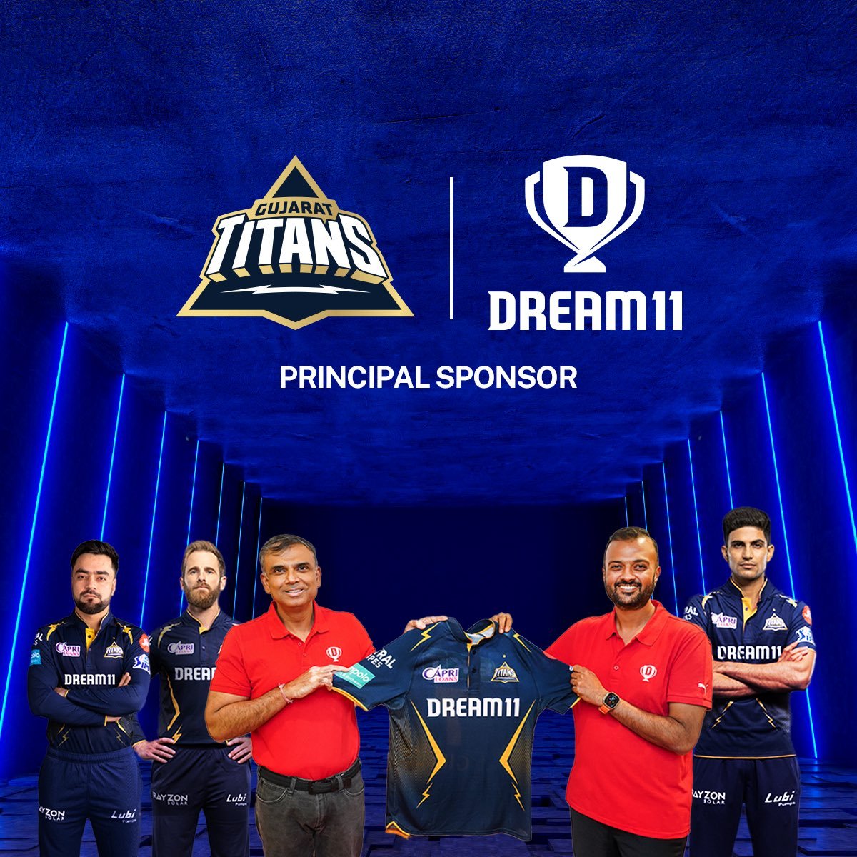 Gujarat Titans announces Dream11 as Principal Sponsor