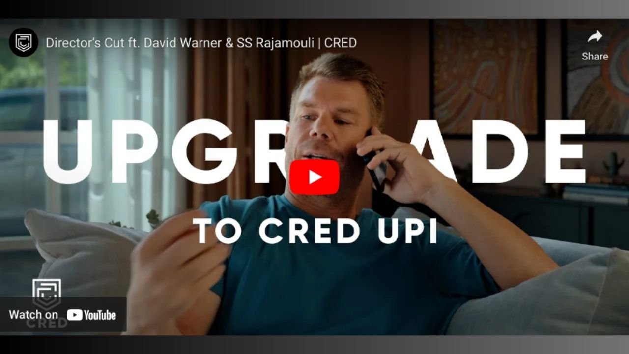 David Warner Ventures into Cinema in Latest CRED Ad