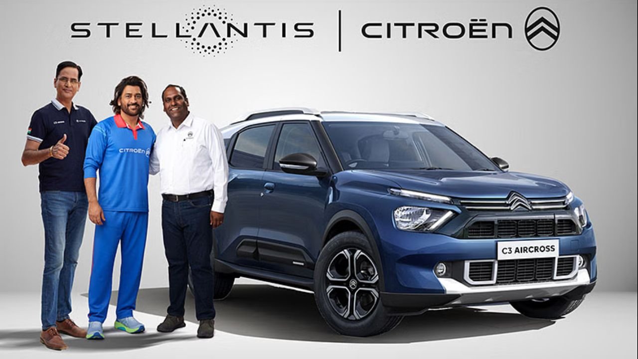 MS Dhoni Takes the Wheel as Brand Ambassador for Citroën India